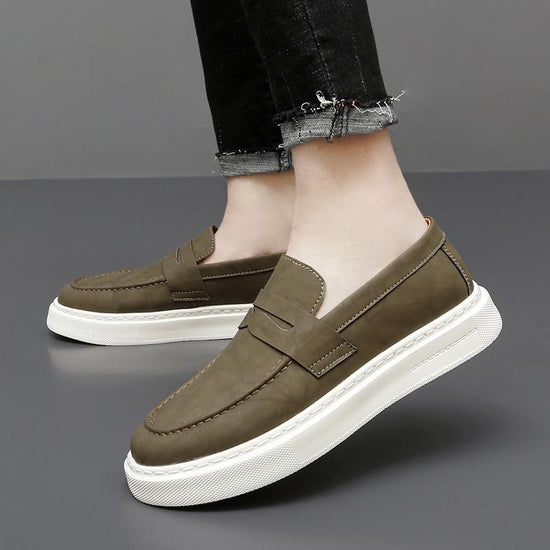Platform Loafers Men&